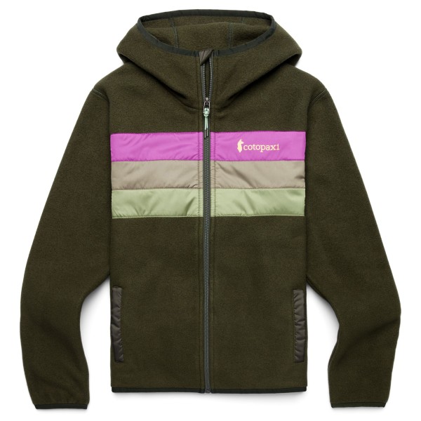 Image of Cotopaxi - Women"s Teca Fleece Hooded Full-Zip Jacket - Fleecejacke Gr L oliv'