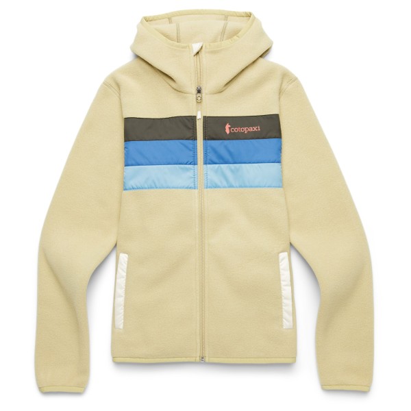 Image of Cotopaxi - Women"s Teca Fleece Hooded Full-Zip Jacket - Fleecejacke Gr L;M;S;XS beige;oliv'