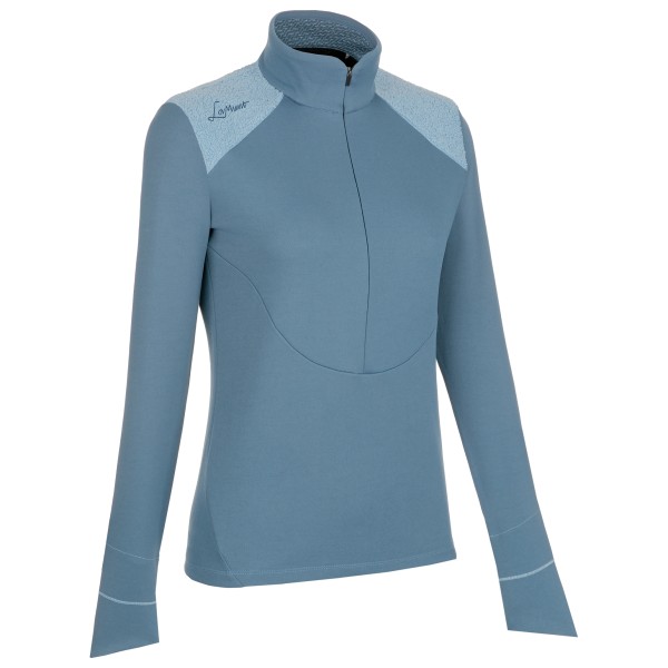 Image of LaMunt - Women"s Barbara Half Zip Thermal - Kunstfaserpullover Gr 34;36;38;40 blau;schwarz'