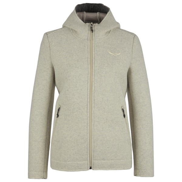 Image of Salewa - Women"s Sarner 2L Wool Full Zip Hooded Jacket - Wolljacke Gr 34;36;38;40;44 grau'