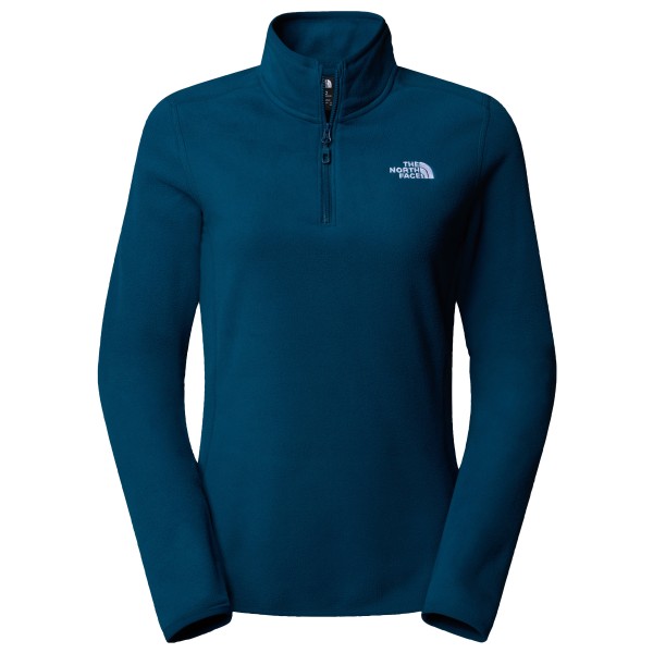 Image of The North Face - Women"s 100 Glacier 1/4 Zip - Fleecepullover Gr L blau'