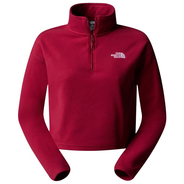 Image of The North Face - Women"s 100 Glacier Cropped 1/4 Zip - Fleecepullover Gr S rot'