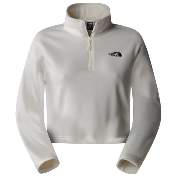 Image of The North Face - Women"s 100 Glacier Cropped 1/4 Zip - Fleecepullover Gr S grau'