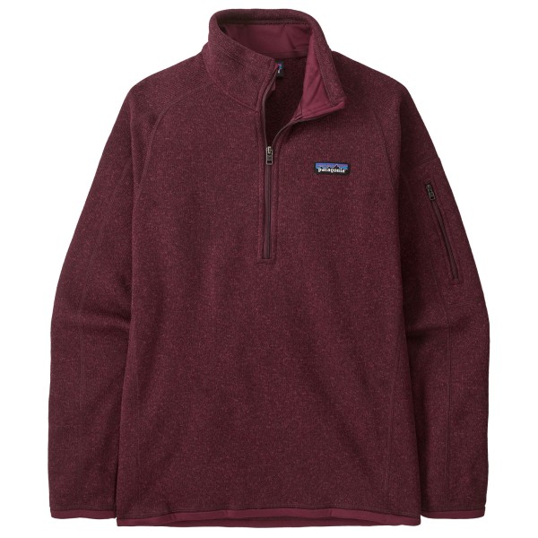 Patagonia Women’s Better Sweater 1/4 Zip Fleecetrui Rood
