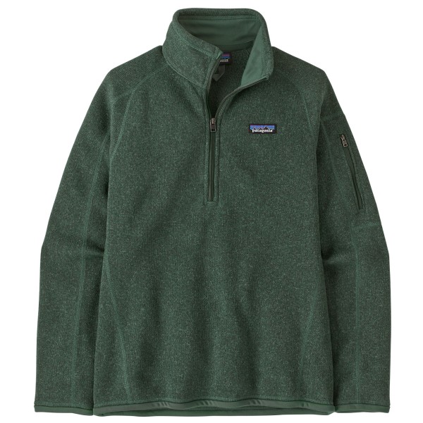 Patagonia Women’s Better Sweater 1/4 Zip Fleecetrui Groen