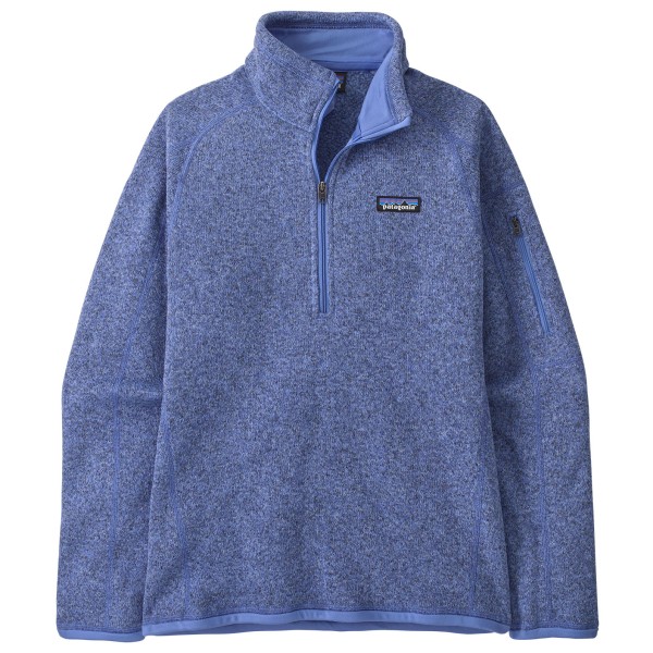 Patagonia Women’s Better Sweater 1/4 Zip Fleecetrui Blauw
