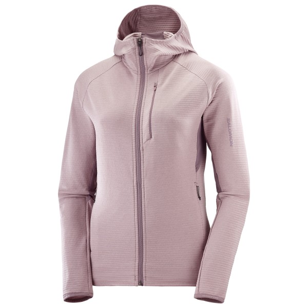 Salomon Essential Light Warm Full Zip Hoodie - Fleece Jacket Women's | Buy  online | Alpinetrek.co.uk