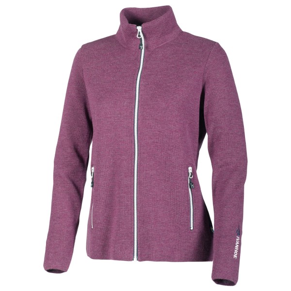 Image of Ivanhoe of Sweden - Women"s Hedda Full Zip - Merinojacke Gr 36;38;40;42;44;46 blau;schwarz'