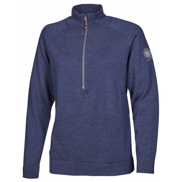 Image of Ivanhoe of Sweden - Women"s Jana Half Zip - Merinopullover Gr 36 blau'