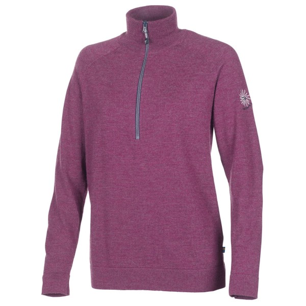 Image of Ivanhoe of Sweden - Women"s Jana Half Zip - Merinopullover Gr 36 lila'