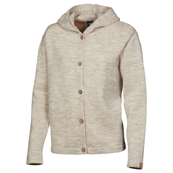 Image of Ivanhoe of Sweden - Women"s NLS Marigold Hood - Wolljacke Gr 36;38;40;42;44;46 beige;braun;braun/grau'