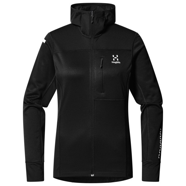 Image of Haglöfs - Women"s L.I.M Mid Multi Hood - Fleecejacke Gr L;M;S;XL;XS;XXL blau;schwarz'