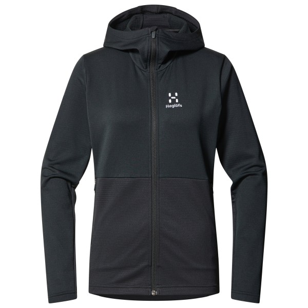 Haglöfs - Women's Lark Mid Hood - Fleecejacke Gr L;M;S;XL;XXL blau;schwarz