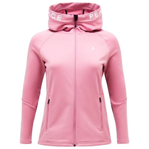 Image of Peak Performance - Women"s Rider Zip Hood - Fleecejacke Gr L rosa'