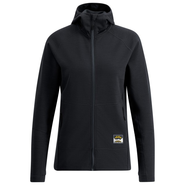 Lundhags Women’s Tived Merino Hoodie Merinohoodie Zwart