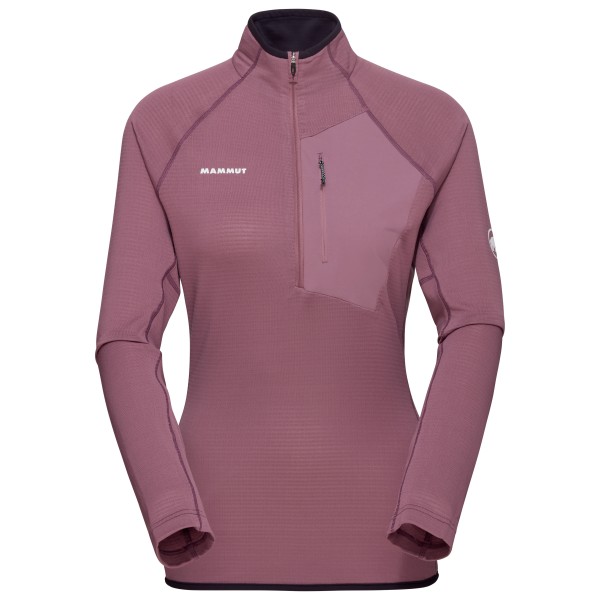 Image of Mammut - Women"s Aenergy Light Midlayer Half Zip Pull - Fleecepullover Gr L lila'