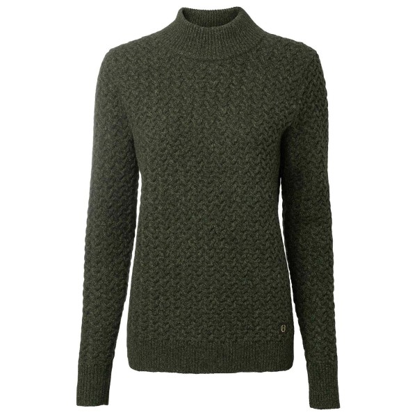 Image of Chevalier - Women"s Minley Mockneck Wool Pullover - Wollpullover Gr 36;38;40;42;44;46 oliv'