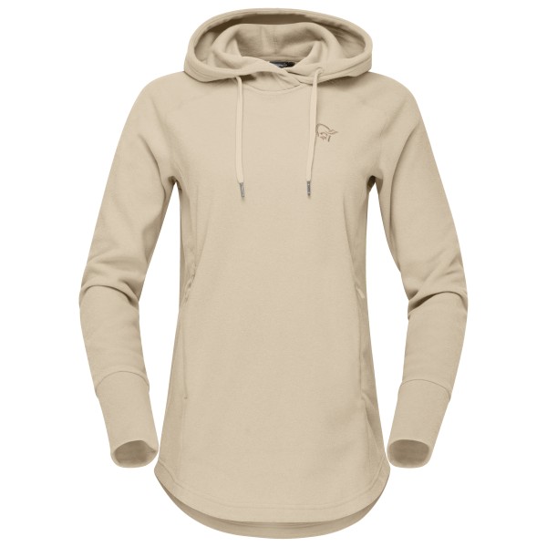 Image of Norrøna - Women"s Femund Warm2 Hood - Fleecepullover Gr L;M;S;XS beige;blau'