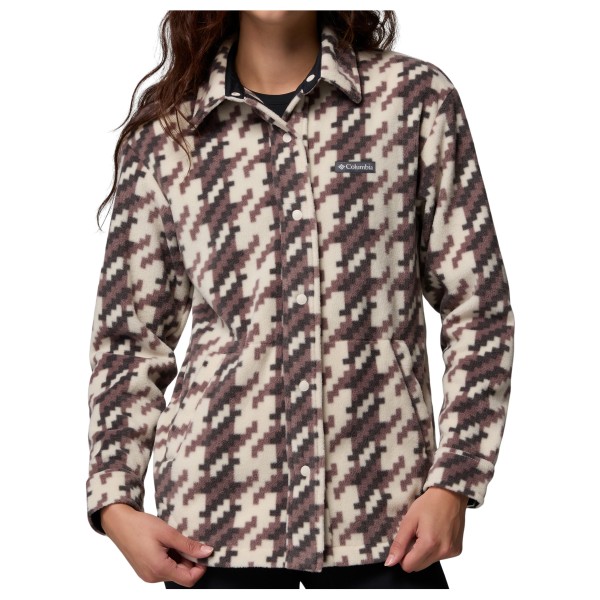 Columbia Women’s Benton Springs Shirt Jacket II Fleecevest Bruin