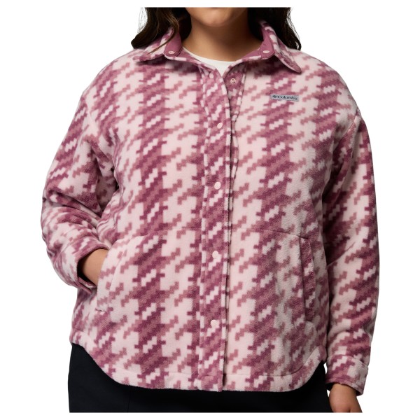 Columbia Women’ Benton Springs Shirt Jacket II Fleecevest Roze