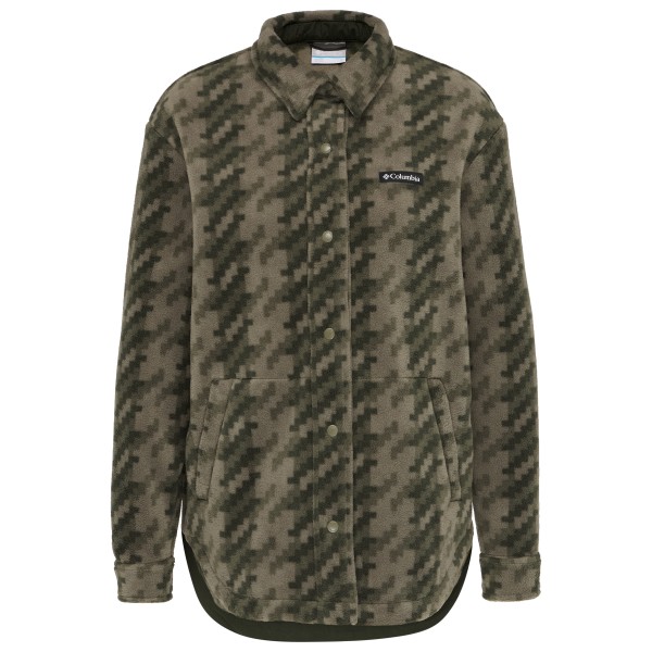Columbia Women’s Benton Springs Shirt Jacket II Fleecevest Olijfgroen