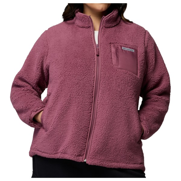 Columbia Women’s West Bend Full Zip II Fleecevest Purper