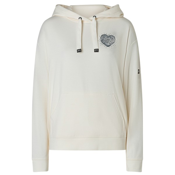 Image of super.natural - Women"s Little Heartwood Hoodie - Merinoshirt Gr 34 - XS grau'