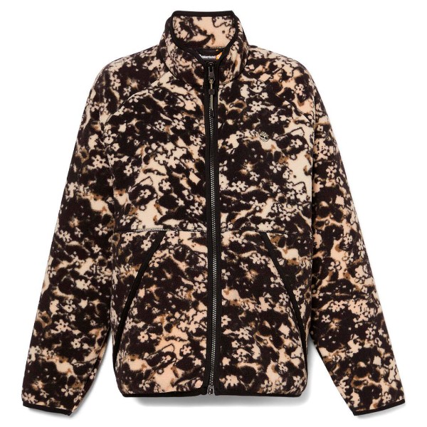 Image of Timberland - Women"s Printed Full-Zip Sherpa Fleece Jacket - Fleecejacke Gr L;M;S;XS braun'
