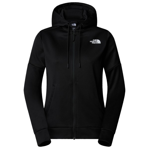Image of The North Face - Women"s Reaxion Fleece Full Zip Hoodie - Fleecejacke Gr M;S;XL;XS schwarz'