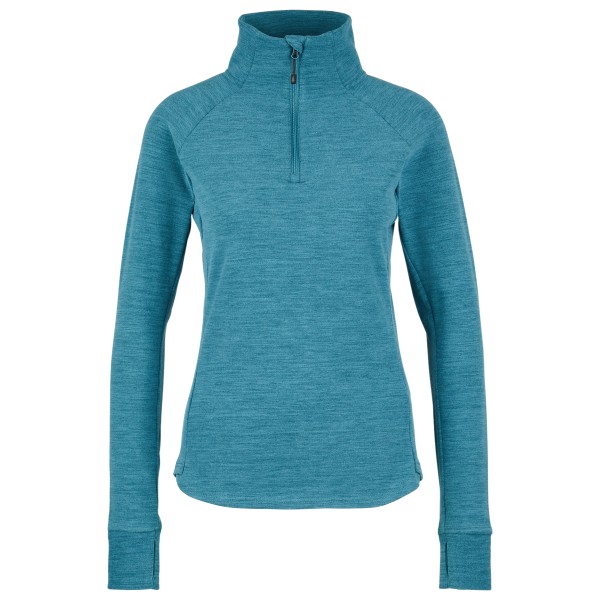 Heber Peak – Women’s TimberHe. Fleece Half Zip – Fleecetrui maat S, turkoois Turquoise