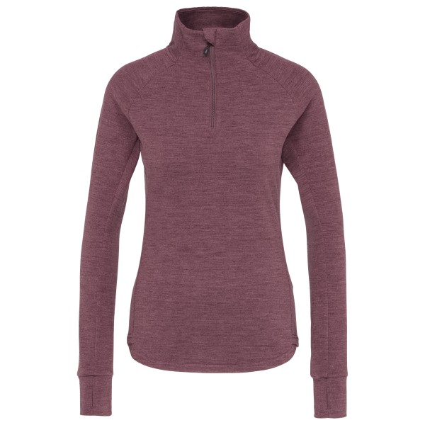 Heber Peak Women’s TimberHe. Fleece Half Zip Fleecetrui Purper