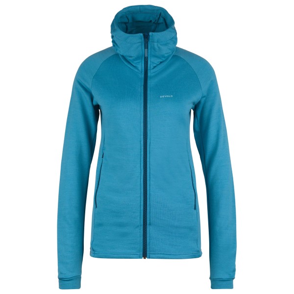 Image of Devold - Women"s Nibba Merino Jacket Hood - Merinojacke Gr XS blau'