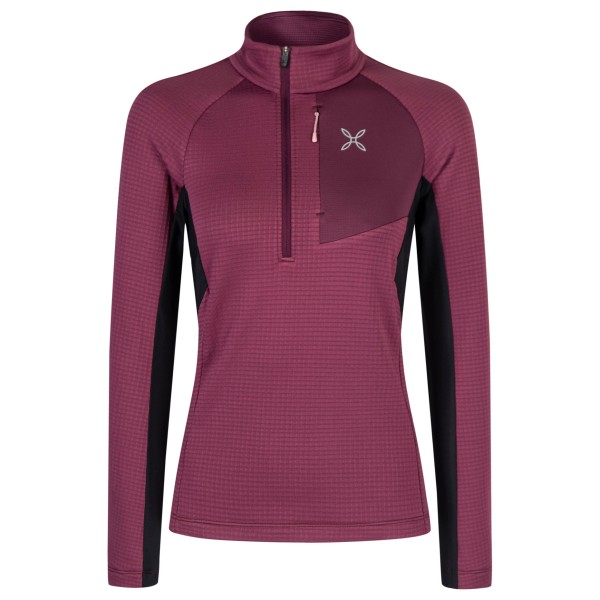Image of Montura - Women"s Stretch Color 3 Zip Maglia - Fleecepullover Gr L;M;S;XL;XS lila;oliv;schwarz'