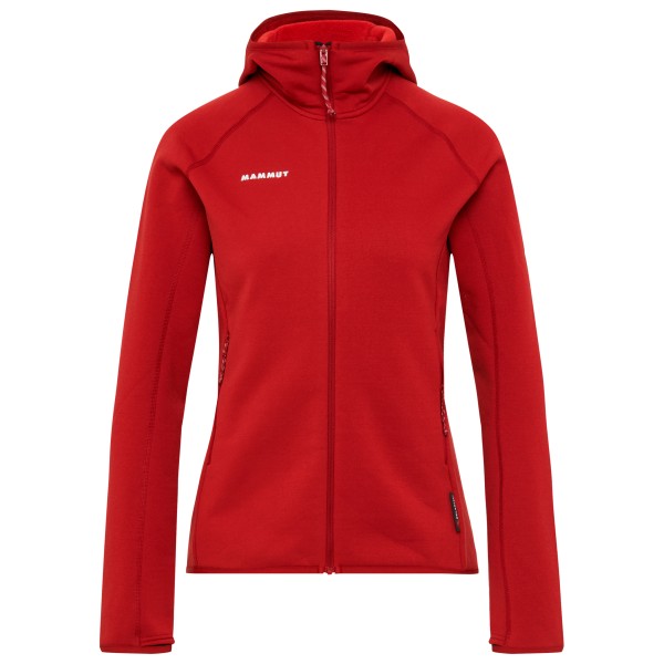 Mammut Women’s Aconcagua Midlayer Hooded Jacket Fleecevest Rood