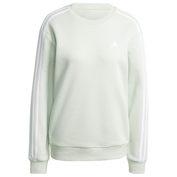Image of adidas - Women"s 3-Stripes Fleece Sweatshirt - Fleecepullover Gr M weiß'