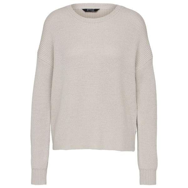 Stoic Women’s Heavy MerinoKnit MMXX.Rutvik Sweater Merinotrui Grijs