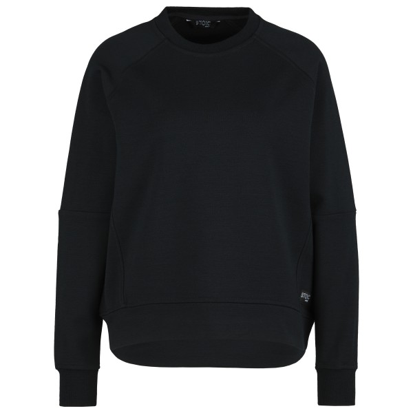 Stoic MerinoFleece335 MMXX Lulea Crew Merinopullover Damen (Gr XXL |schwarz)