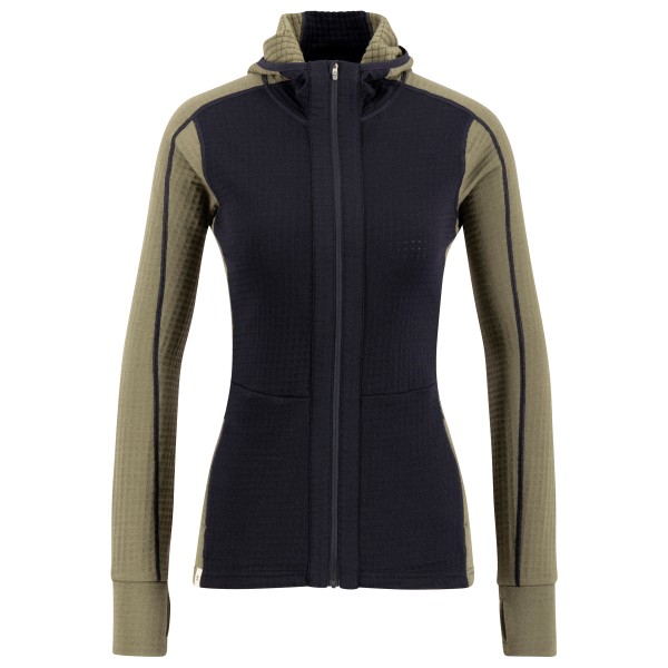 Image of Ulvang - Women"s Peak Field Hooded Full Zip Midlayer - Wolljacke Gr L schwarz'