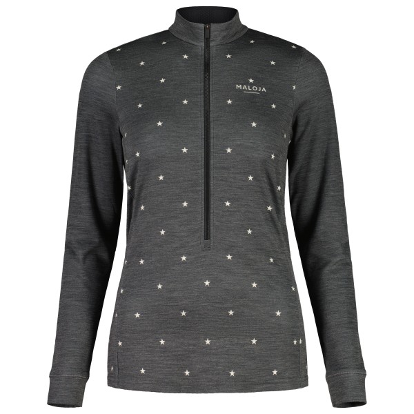 Image of Maloja - Women"s CopperbeechM. - Longsleeve Gr L grau'