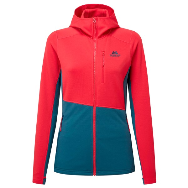 Image of Mountain Equipment - Women"s Durian Hooded Jacket - Fleecejacke Gr 14 rot'