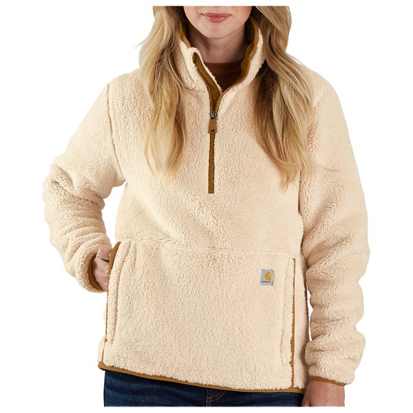 Image of Carhartt - Women"s Loose Fit Fleece Pullover - Fleecepullover Gr L weiß/grau'
