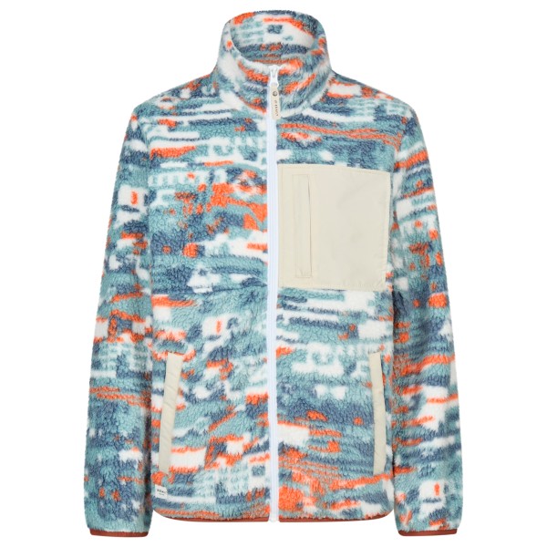 Iriedaily Women’s Arkta Teddy 2 Jacket Fleecevest meerkleurig Multicolor