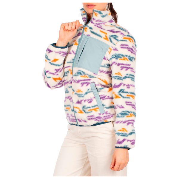 Image of Iriedaily - Women"s Arkta Teddy 2 Jacket - Fleecejacke Gr L;M;S;XL;XS bunt;weiß'