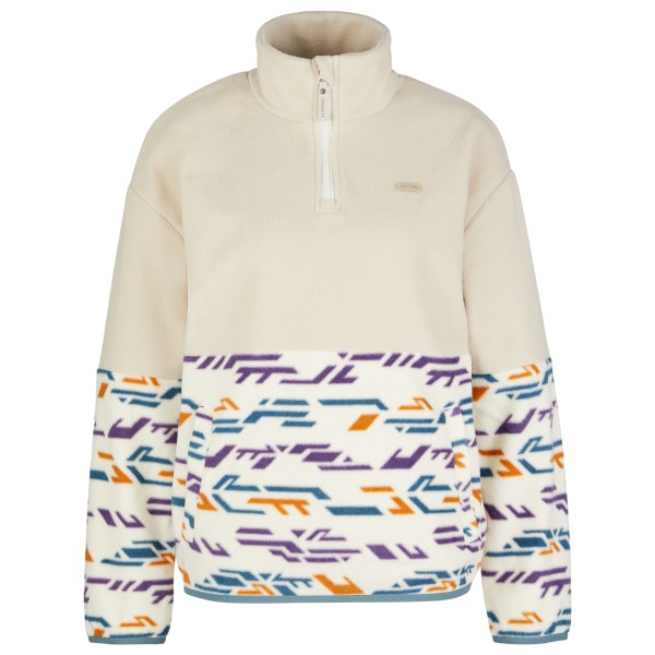 Image of Iriedaily - Women"s Half Indi Troyer - Fleecepullover Gr L;M;S;XL;XS beige;blau'
