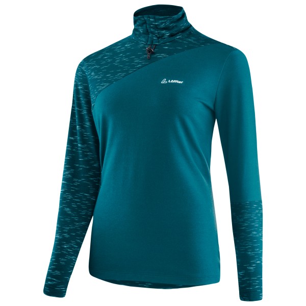 Image of Löffler - Women"s Turtleneck Starlit Transtex - Fleecepullover Gr 36 blau'