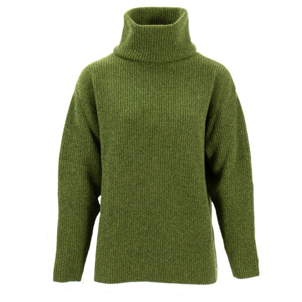 Sätila Women’ Sandby Polo Sweater Wollen trui Olijfgroen