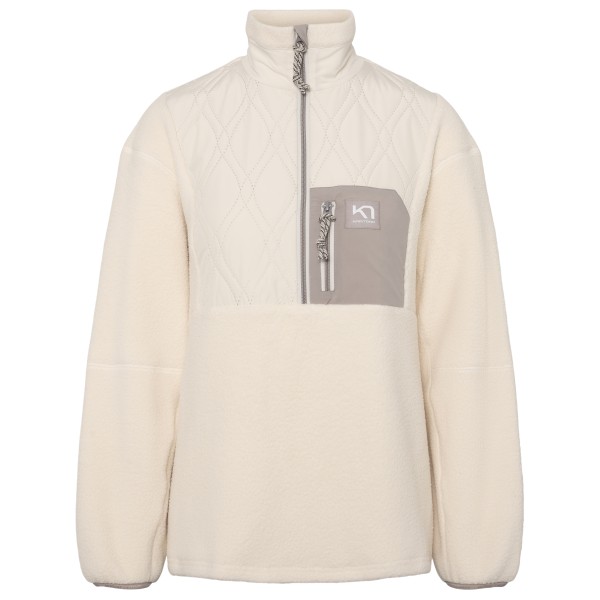 Kari Traa Rothe Half Zip Fleecepullover Women (Gr M |beige)