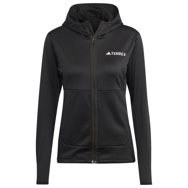 Image of adidas Terrex - Women"s Terrex Xperior Light Fleece Hooded - Fleecejacke Gr L schwarz'