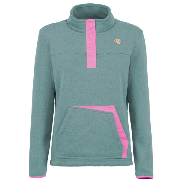 E9 Women’ Plin Fleecetrui turkoois Turquoise