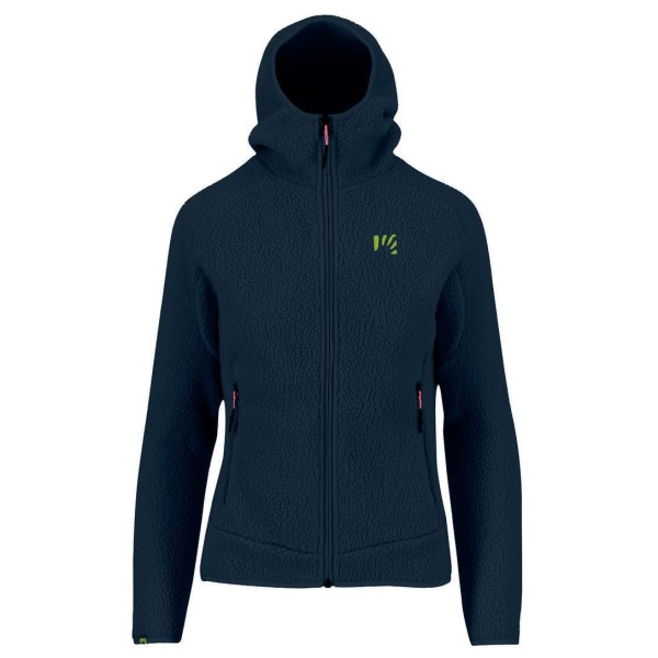 Image of Karpos - Women"s Moiazza Retro Hoodie Fleece - Fleecejacke Gr L blau'